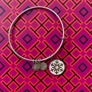 Alex and Ani | Snowflake Charm Bracelet